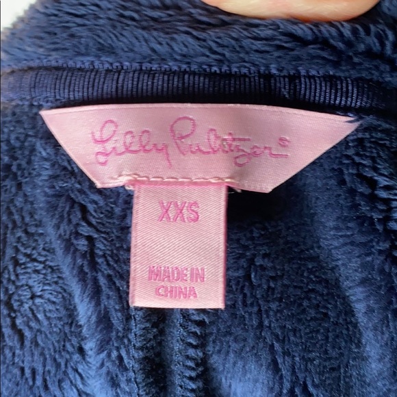 Lilly Pulitzer Grace Fleece Zip Up - Picture 3 of 4